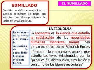 EL SUMILLADO
 