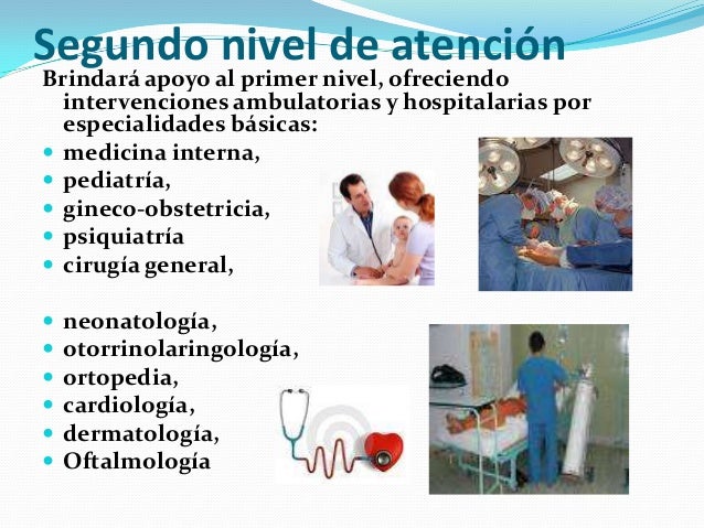 Niveles de atención ents