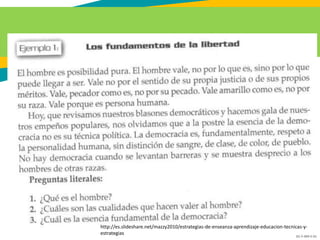 GC-F-004 V.01
http://es.slideshare.net/mazzy2010/estrategias-de-enseanza-aprendizaje-educacion-tecnicas-y-
estrategias
 