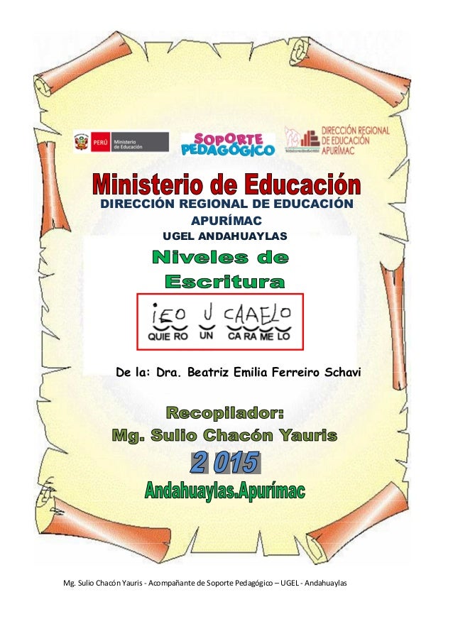 Mg. Sulio Chacón Yauris - Acompñante de Soporte Pedagógico – UGEL - Andahuaylas
Mg. Sulio Chacón Yauris - Acompañante de S...