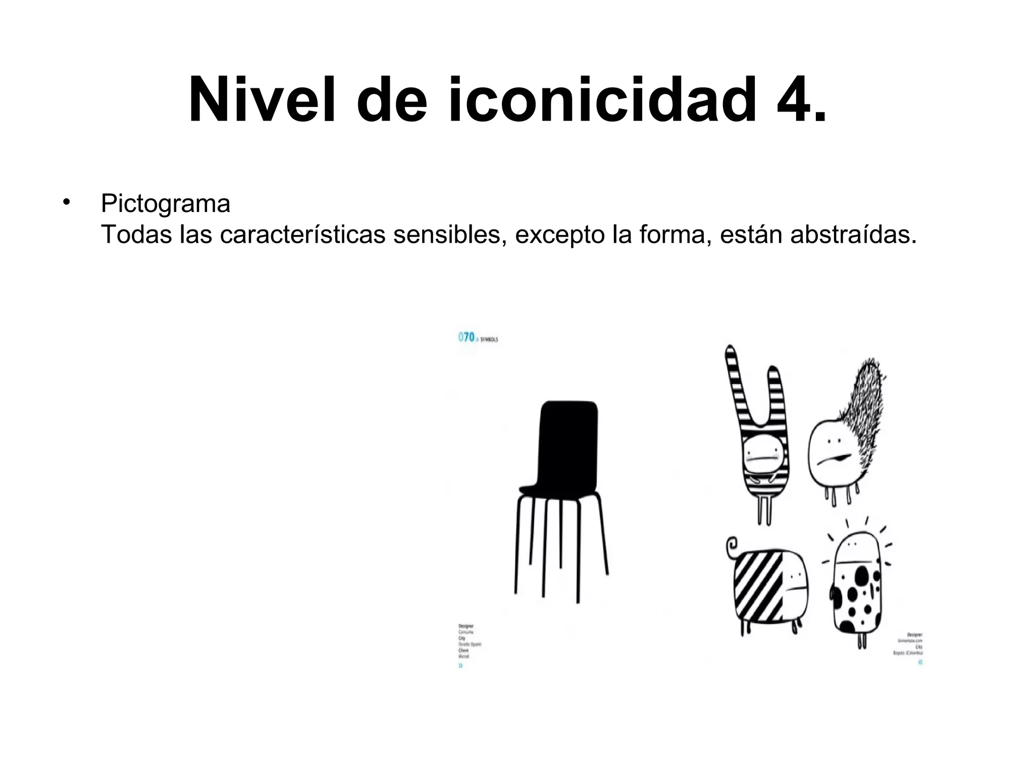 Niveles de iconicidad | PPT
