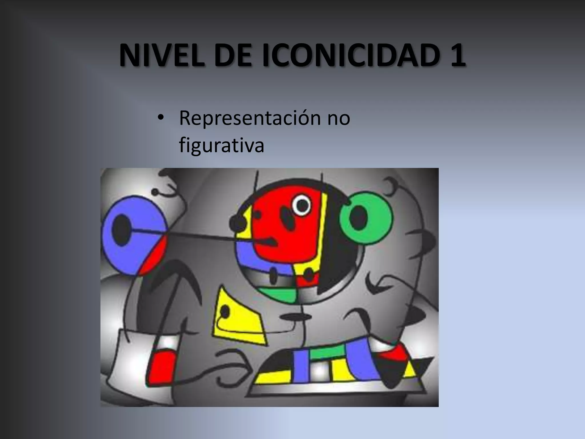Niveles de iconicidad | PPT