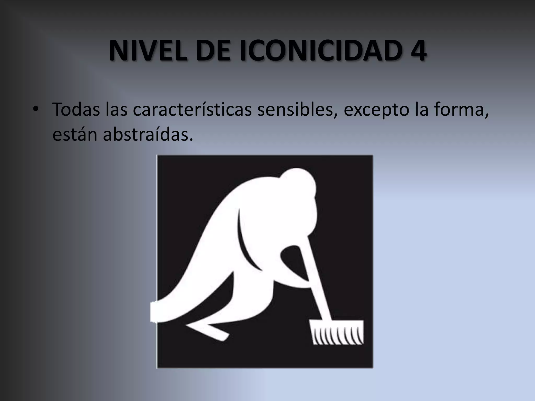 Niveles de iconicidad | PPT