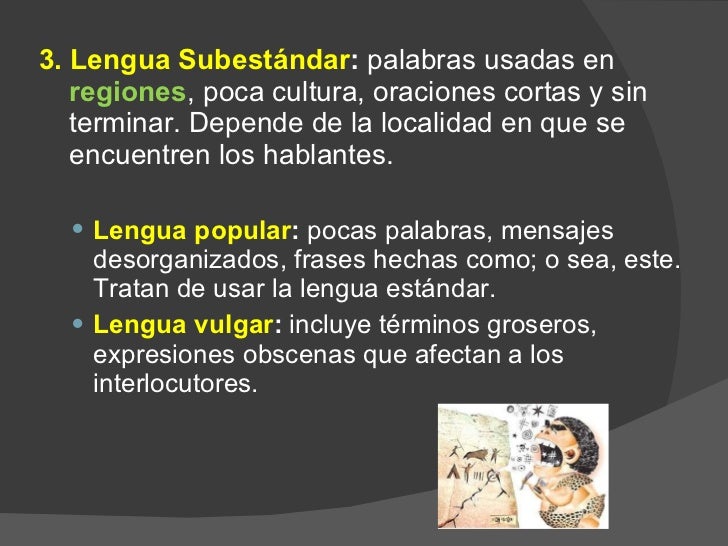 Niveles de la lengua sesión