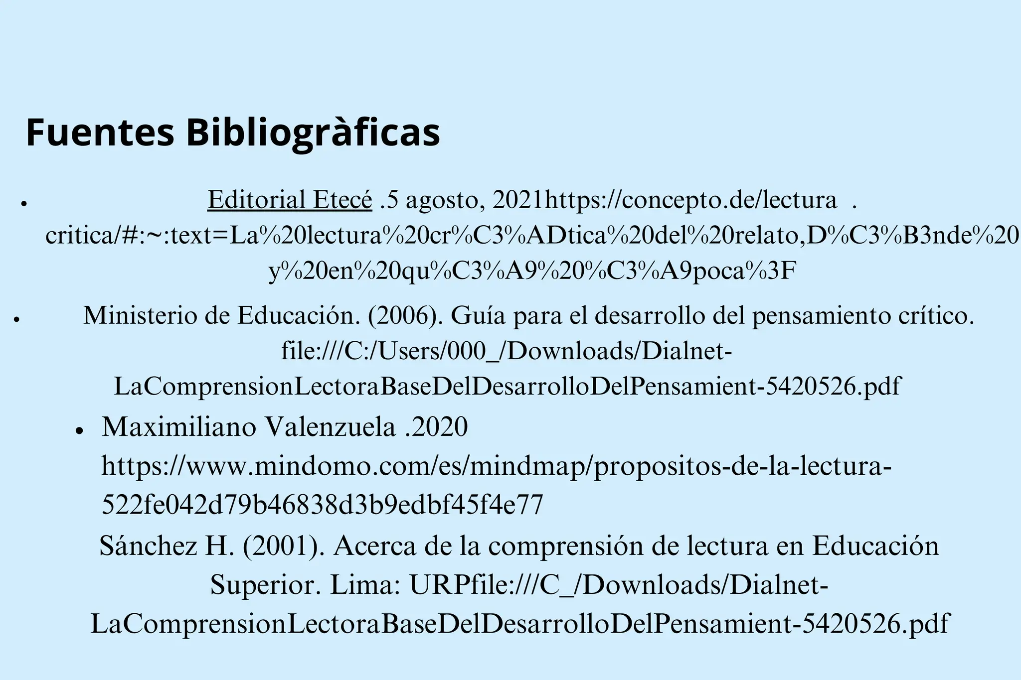 Niveles de lectura critica .pdf | Education