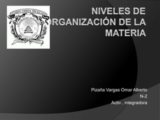 Pizaña Vargas Omar Alberto
N-2
Activ , integradora
 