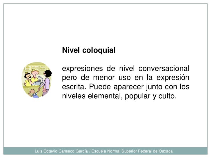 Niveles de uso del lenguaje
