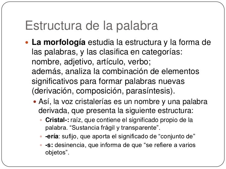 Niveles en el estudio del lenguaje