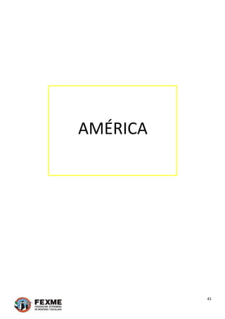  
 
 
 
 
 
 
 
AMÉRICA 
 
 
 
 
 
 
 
 
 
 
 
 
 
 
 
 
 
 
 
 
 
41 
 
 