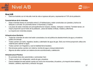 Nivel socio-económico AMAI | PDF