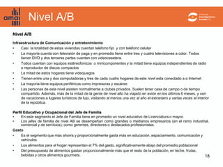 Nivel socio-económico AMAI | PDF