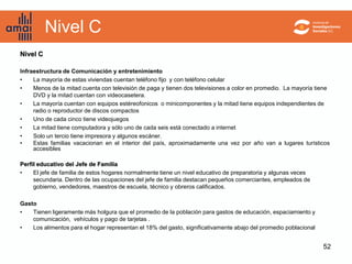 Nivel socio-económico AMAI | PDF