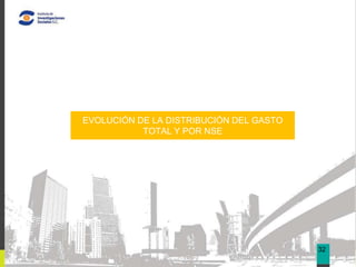 05



EVOLUCIÓN DE LA DISTRIBUCIÓN DEL GASTO
           TOTAL Y POR NSE




                                         32
 