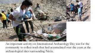 2016, International Archaeology Day, Nivín, Casma, Peru