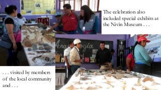 2016, International Archaeology Day, Nivín, Casma, Peru