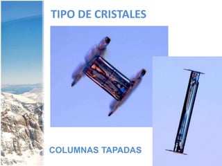 TIPO DE CRISTALESCOLUMNAS TAPADAS