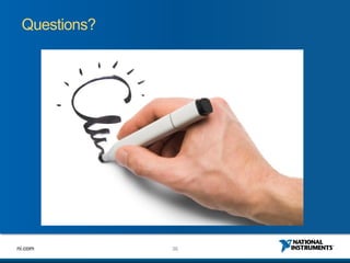 Questions?




ni.com        36
 
