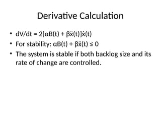 Stability Analysis of NIW Petition using Lyapunov | PPT