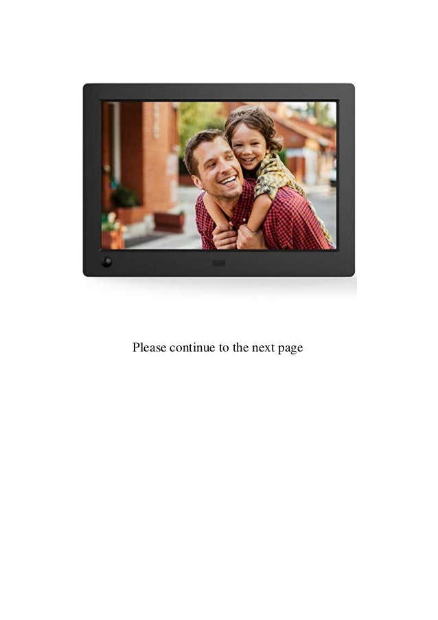 NIX Advance Digital Photo Frame 17.3 inch X17B. Electronic Photo Frame