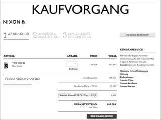 KAUFVORGANG
 