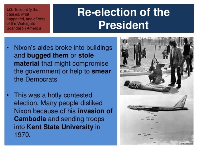 The Effects Of The Watergate Scandal Of