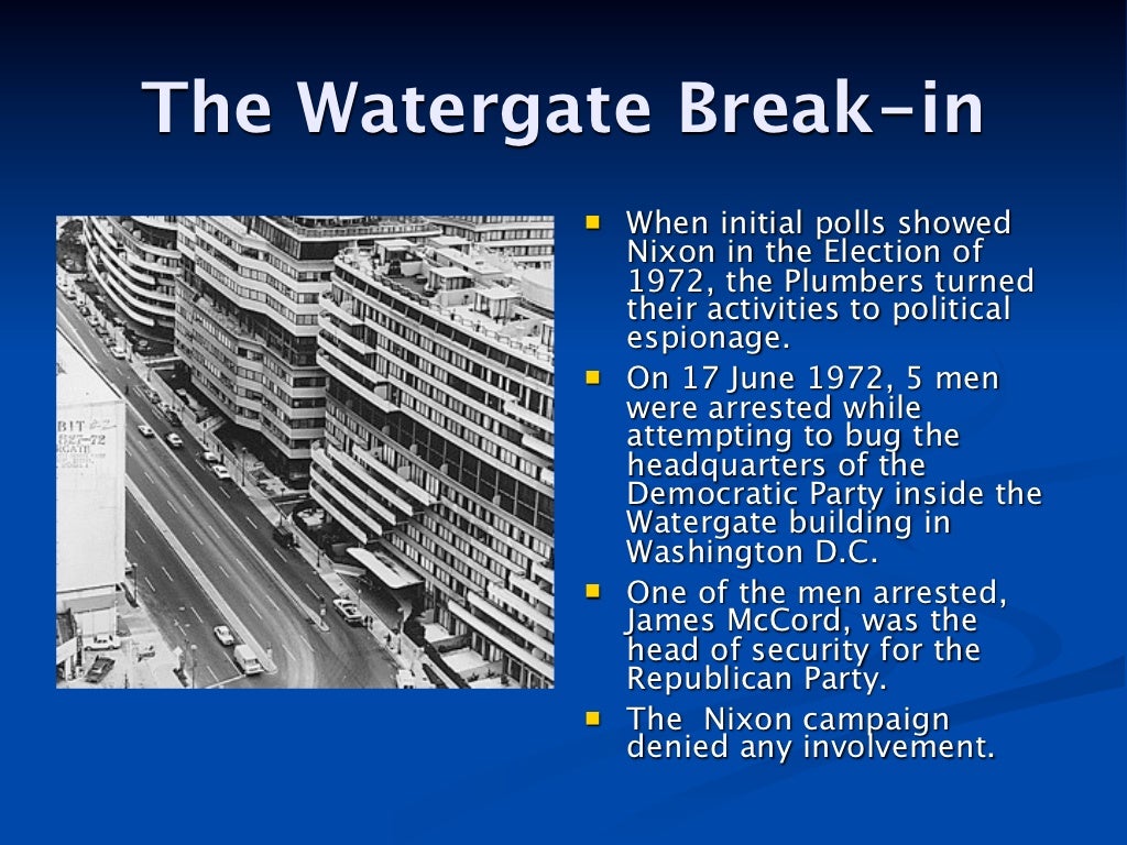 Nixon and watergate