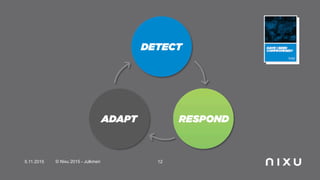 5.11.2015 © Nixu 2015 - Julkinen 12
 