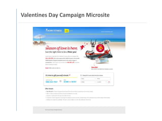 Valentines Day Campaign Microsite
 