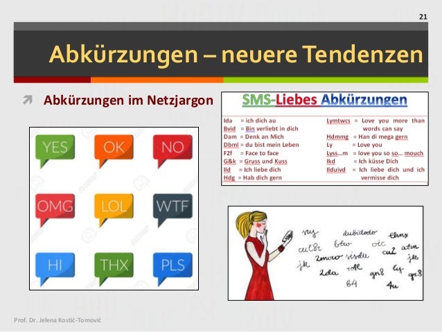 Kurzwörter und Abkürzungen in der deutschen Gegenwartssprache