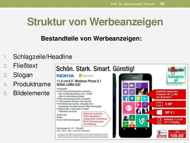 Spreache Der Werbung Und Werbeanzeigen Deutsch