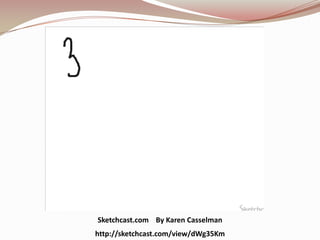 Sketchcast.com By Karen Casselman
http://sketchcast.com/view/dWg35Km
 