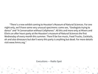 Houston Museum of Natural Science Plans Book
