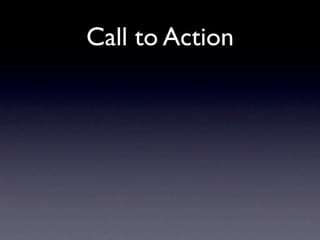 Call to Action
 