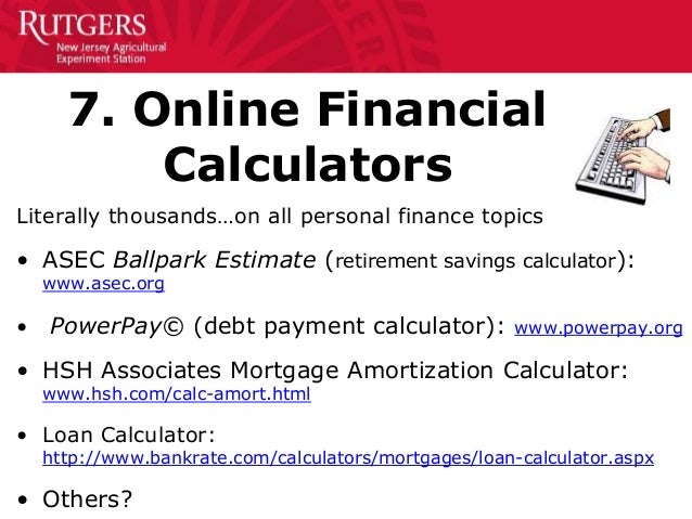 50 creative ways to teach personal finance 11 14 loan amort calc