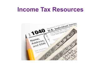 Income Tax Resources
 