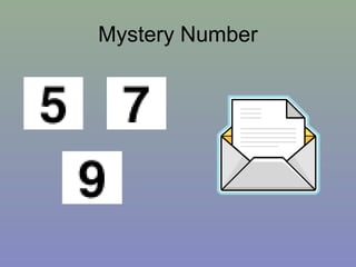 Mystery Number
 
