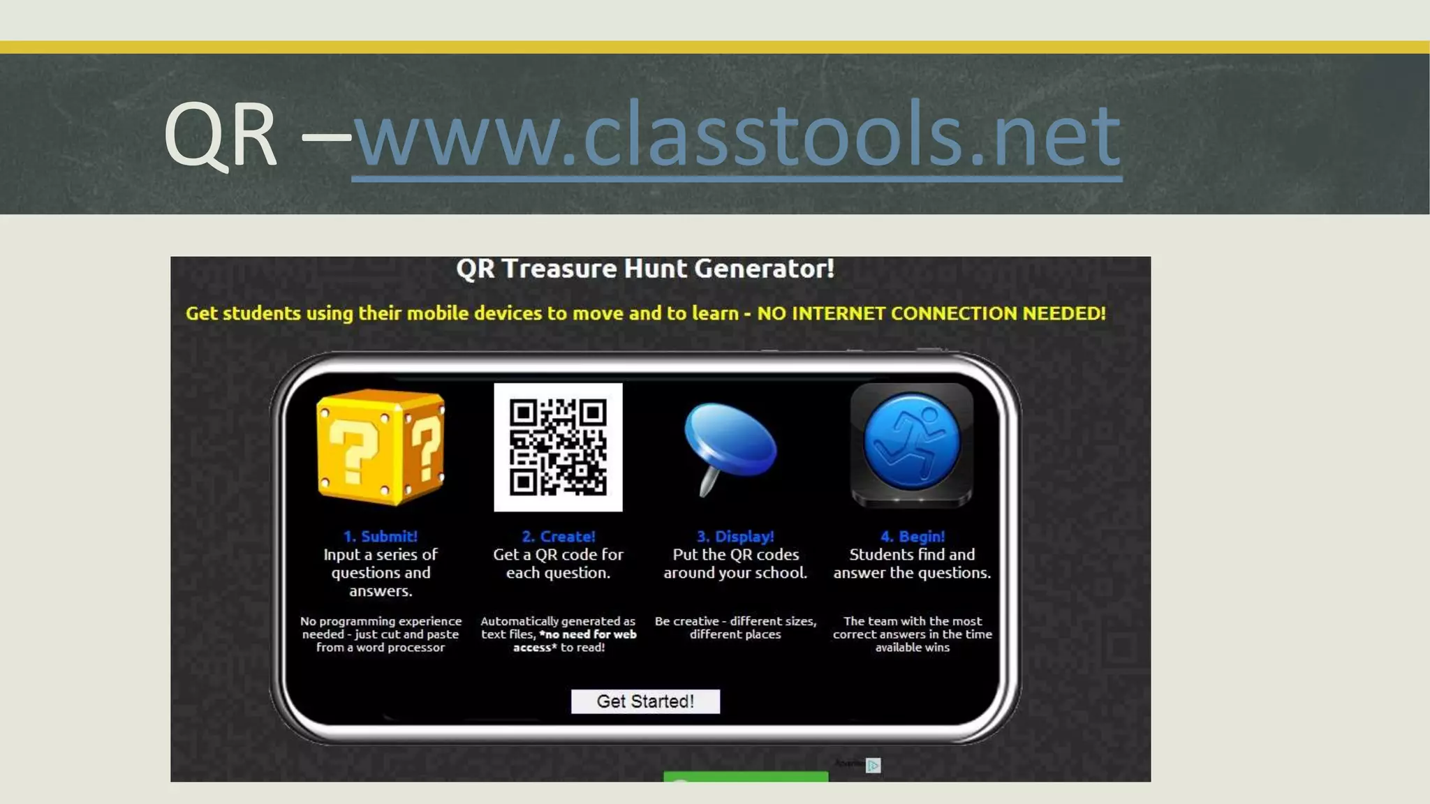QR –www.classtools.net

 