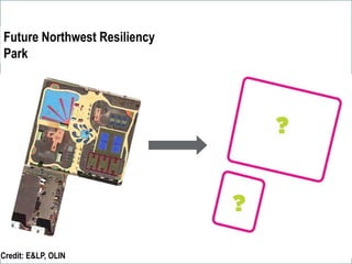 Credit: E&LP, OLIN
Future Northwest Resiliency
Park
 