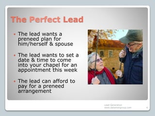 Lead Generation for Funeral Homes, Cemeteries & Memorial Chapels