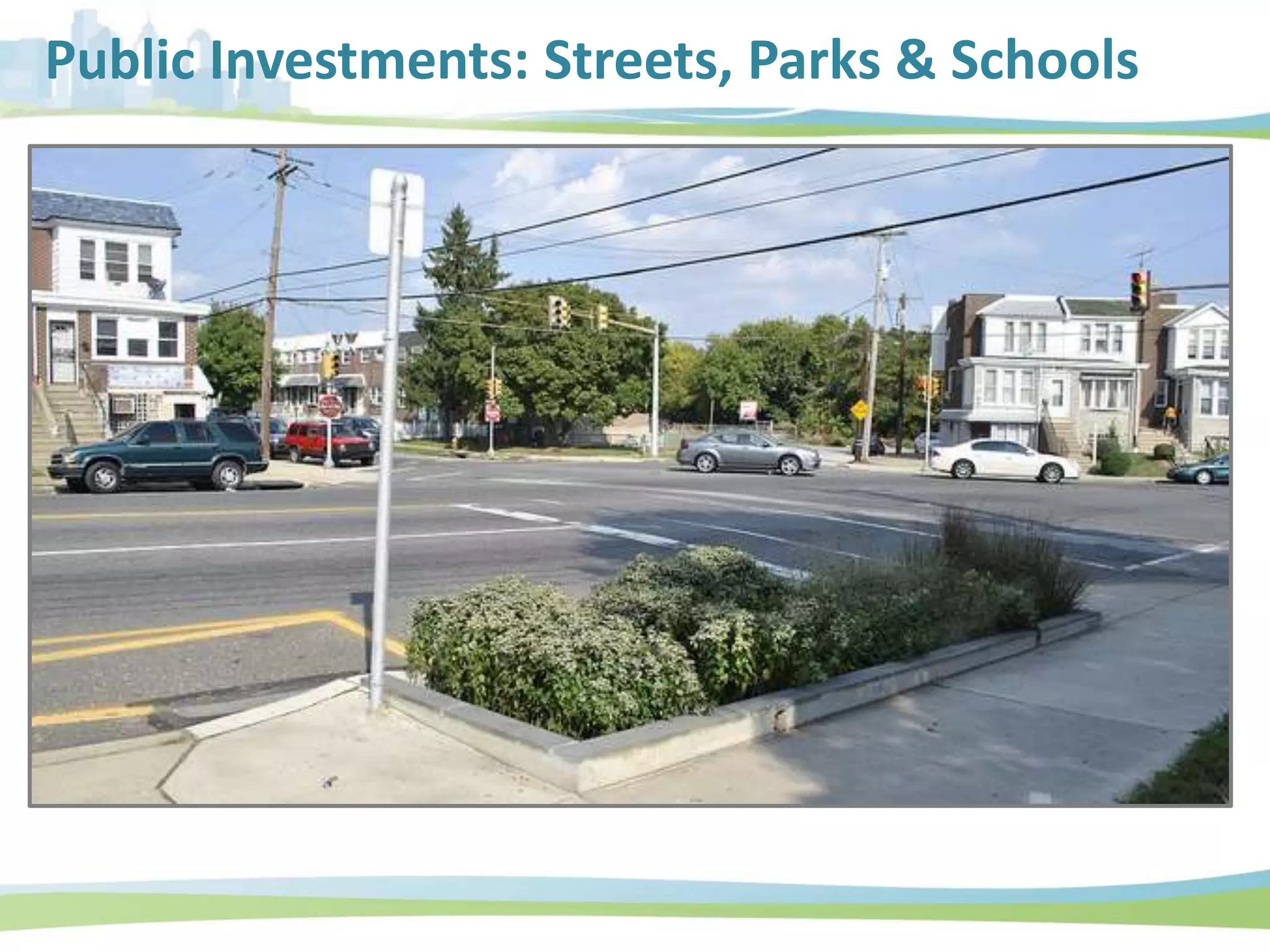 Public Investments: Streets, Parks & Schools
 