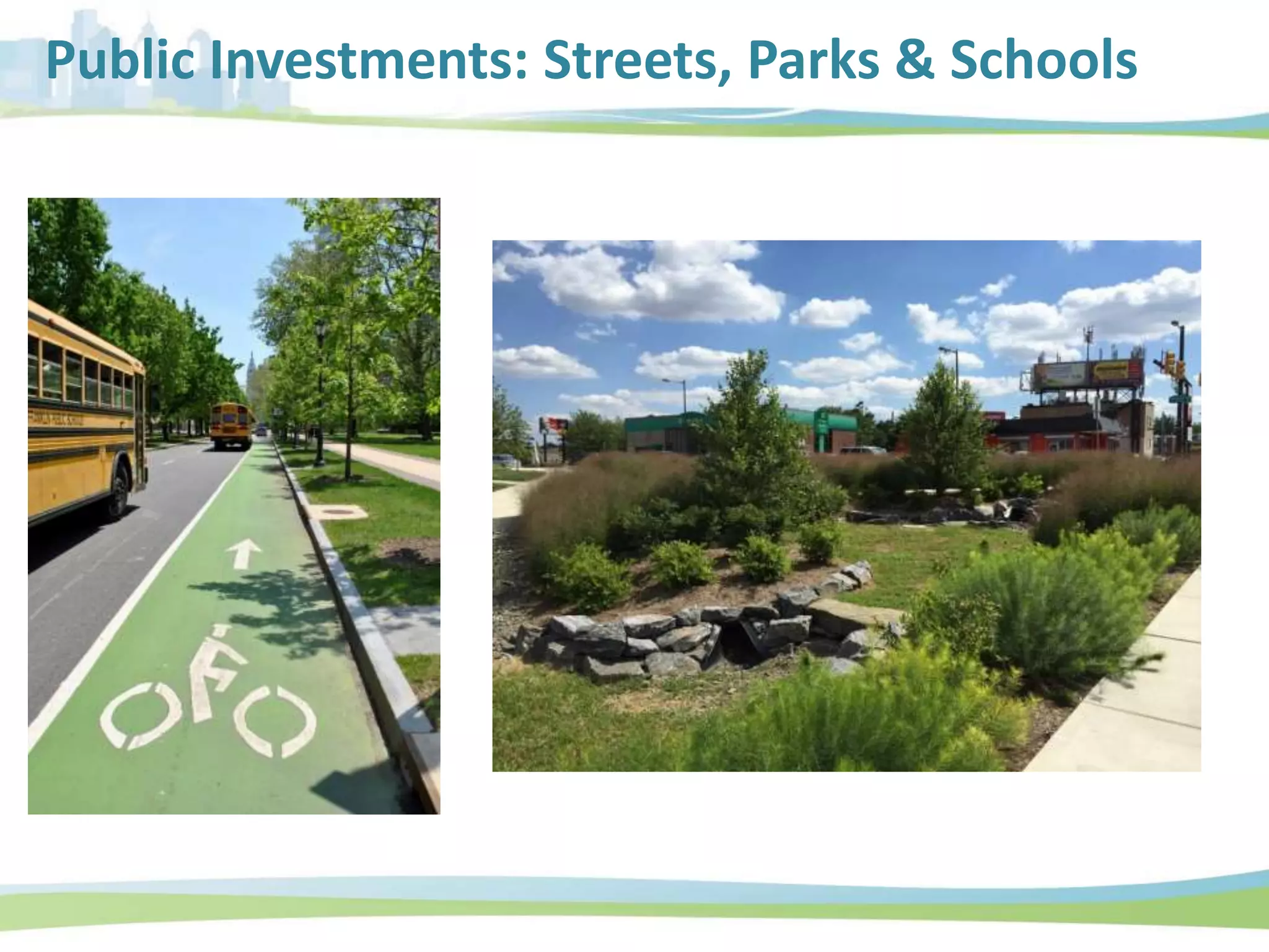 Public Investments: Streets, Parks & Schools
 