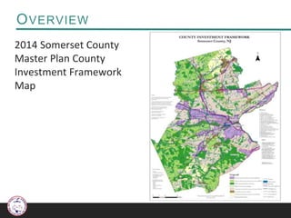 2014 Somerset County
Master Plan County
Investment Framework
Map
OVERVIEW
 