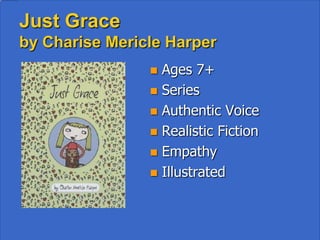The Strange Case of Origami Yoda
       by Tom Angleberger
              •   Ages 8+
              •   Hybrid Format
              •   School Social Dynamics
              •   Mystery
              •   Sequels: Darth Paper
                  Strikes Back and The
                  Secret of the Fortune
                  Wookiee
 