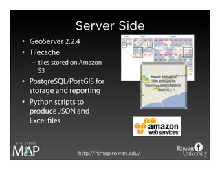 NJ MAP: Building a different kind of GIS platform using open source tools.
