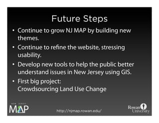 NJ MAP: Building a different kind of GIS platform using open source tools.