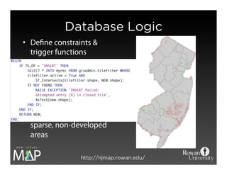 NJ MAP: Building a different kind of GIS platform using open source tools.