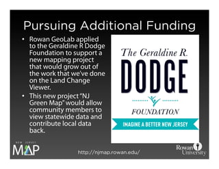 NJ MAP: Building a different kind of GIS platform using open source tools.