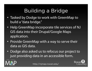 NJ MAP: Building a different kind of GIS platform using open source tools.