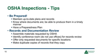 OSHA Compliance: Ensuring Laboratory & Manufacturing Safety at Your ...