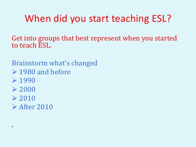 the changing role of the esl teacher judie haynes njtesolnjbe spring conference 2016 2 - Esl Teacher Duties the changing role of the esl teacher judie haynes njtesolnjbe spring conference 2016 2 - Esl Teacher Duties